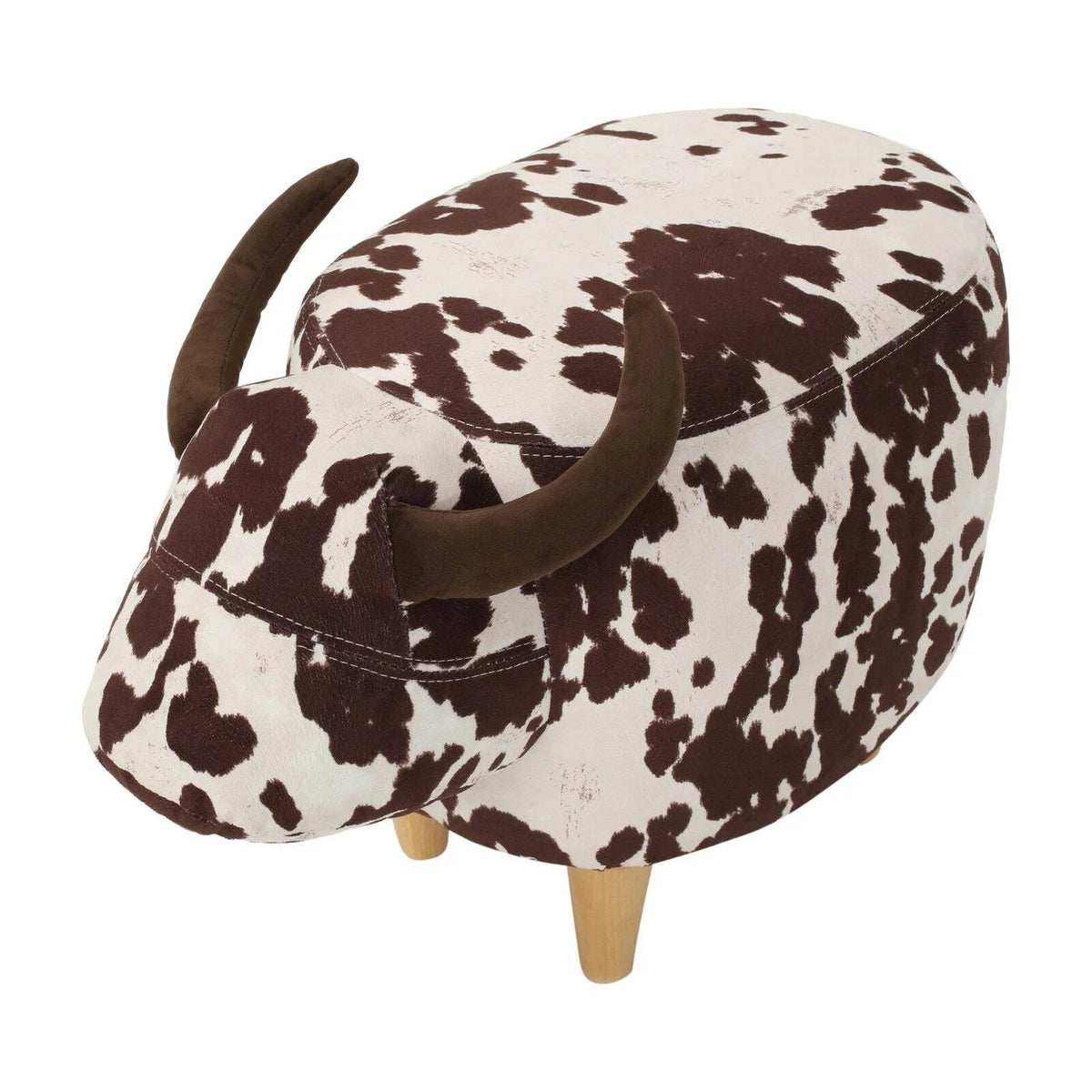 Velvet Cow Ottoman Y367