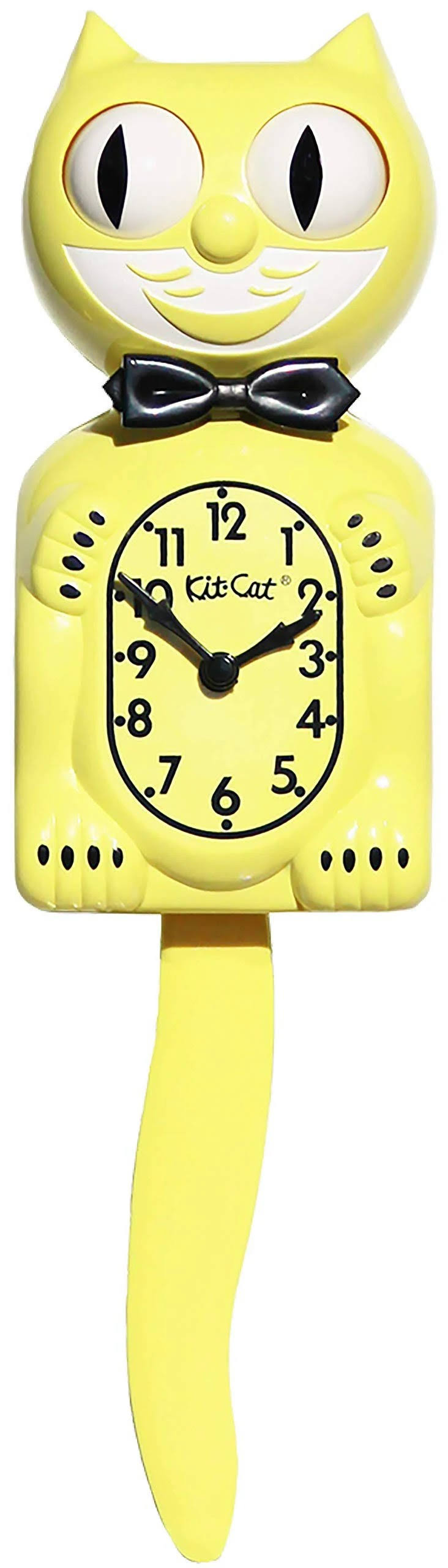 Gentlemen Majestic Yellow Wall Clock S1020
