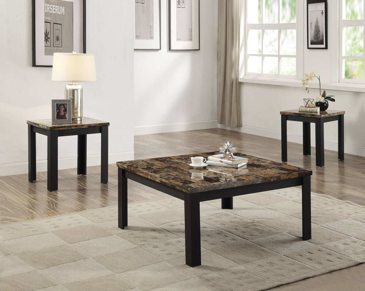 3 Piece Coffee and End Table Set E680