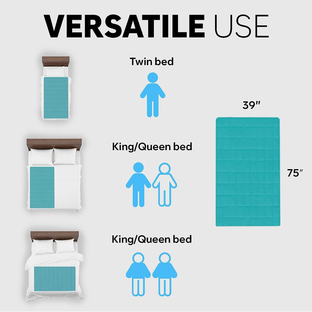 Bed Cooling System Cotton Mattress Cooling Bed Pad Twin E97648