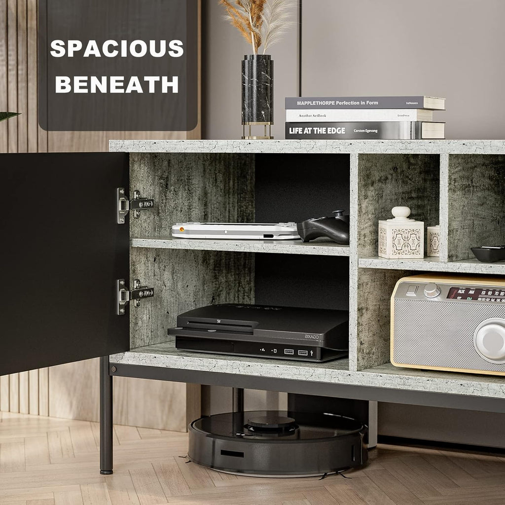 TV Stand with Storage and Open Shelves G2523