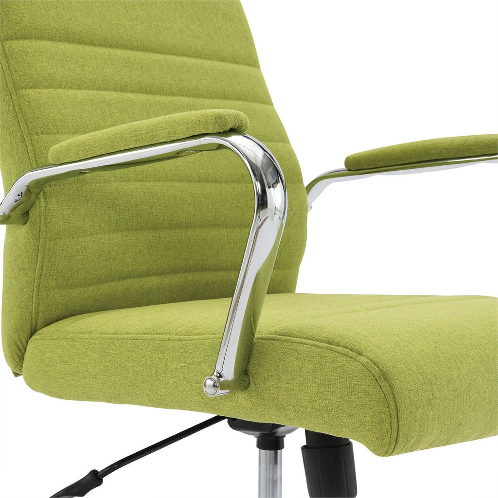 Basil Green Fabric Office Chair K247