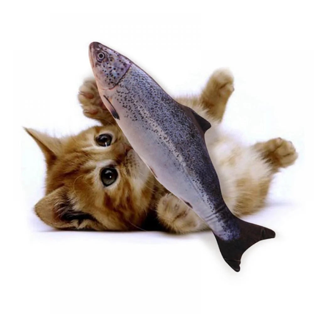 Realistic Flopping Fish Cat Toy W585