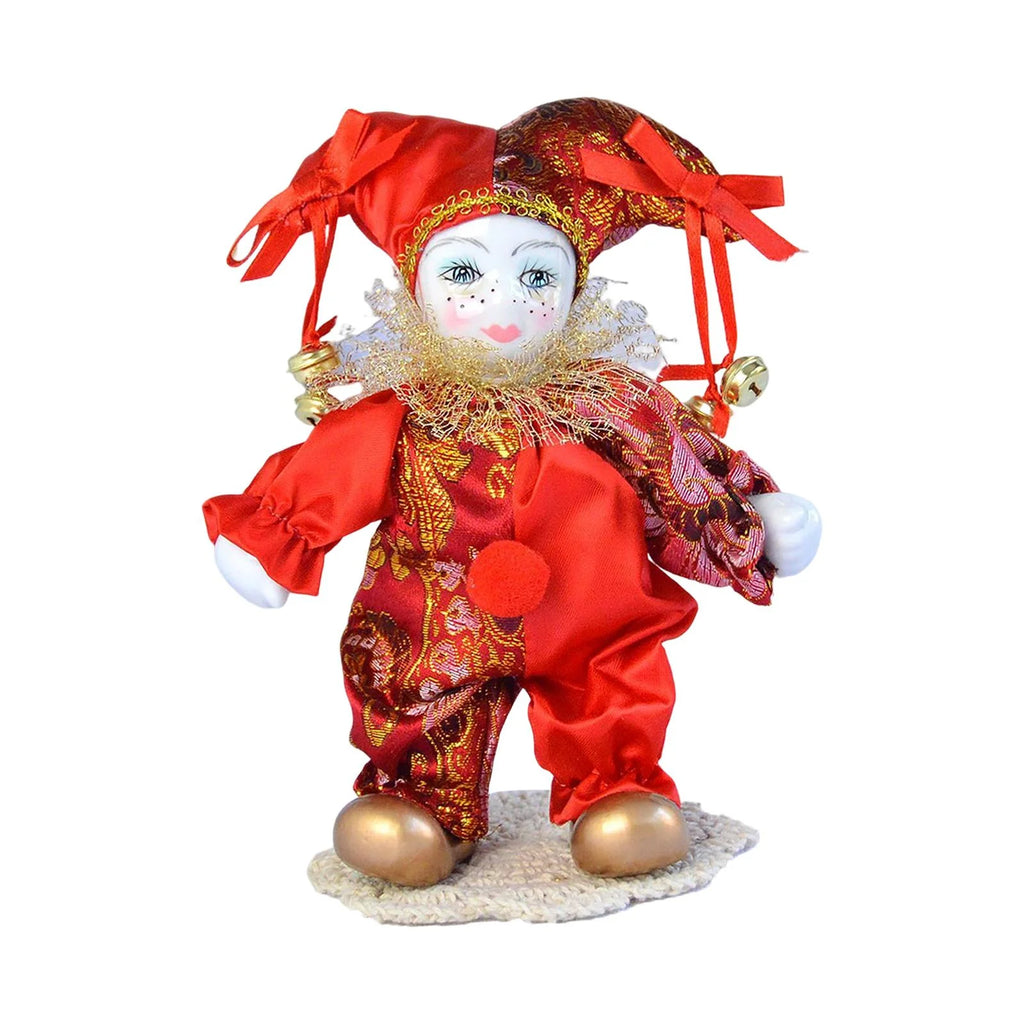 Porcelain Harlequin Doll Table Desk Decor T72343