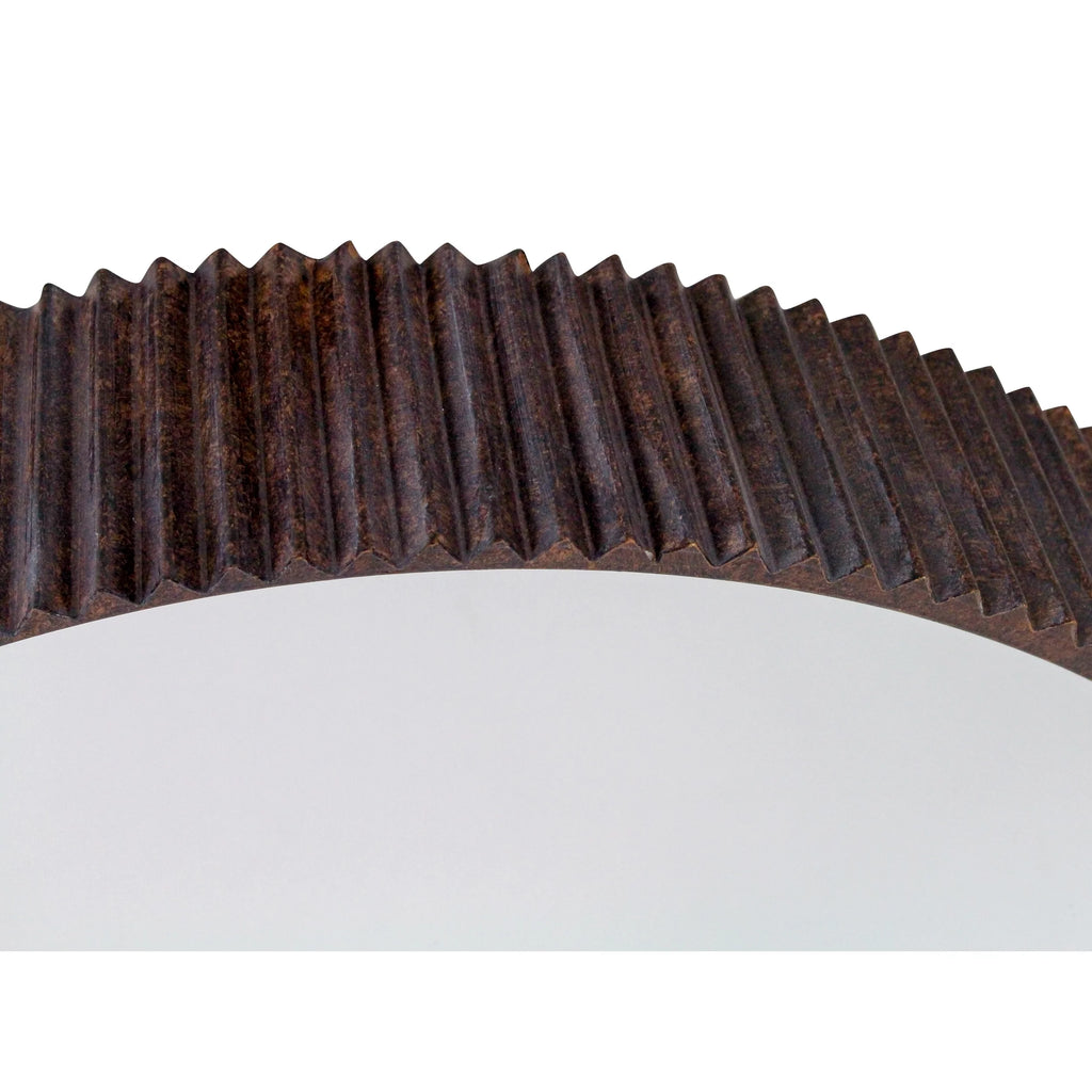 Rustic Metal Wall Mirror C485