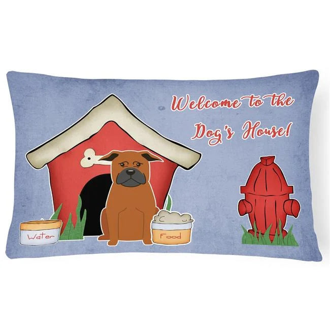 Canvas Fabric Decorative Pillow L30309
