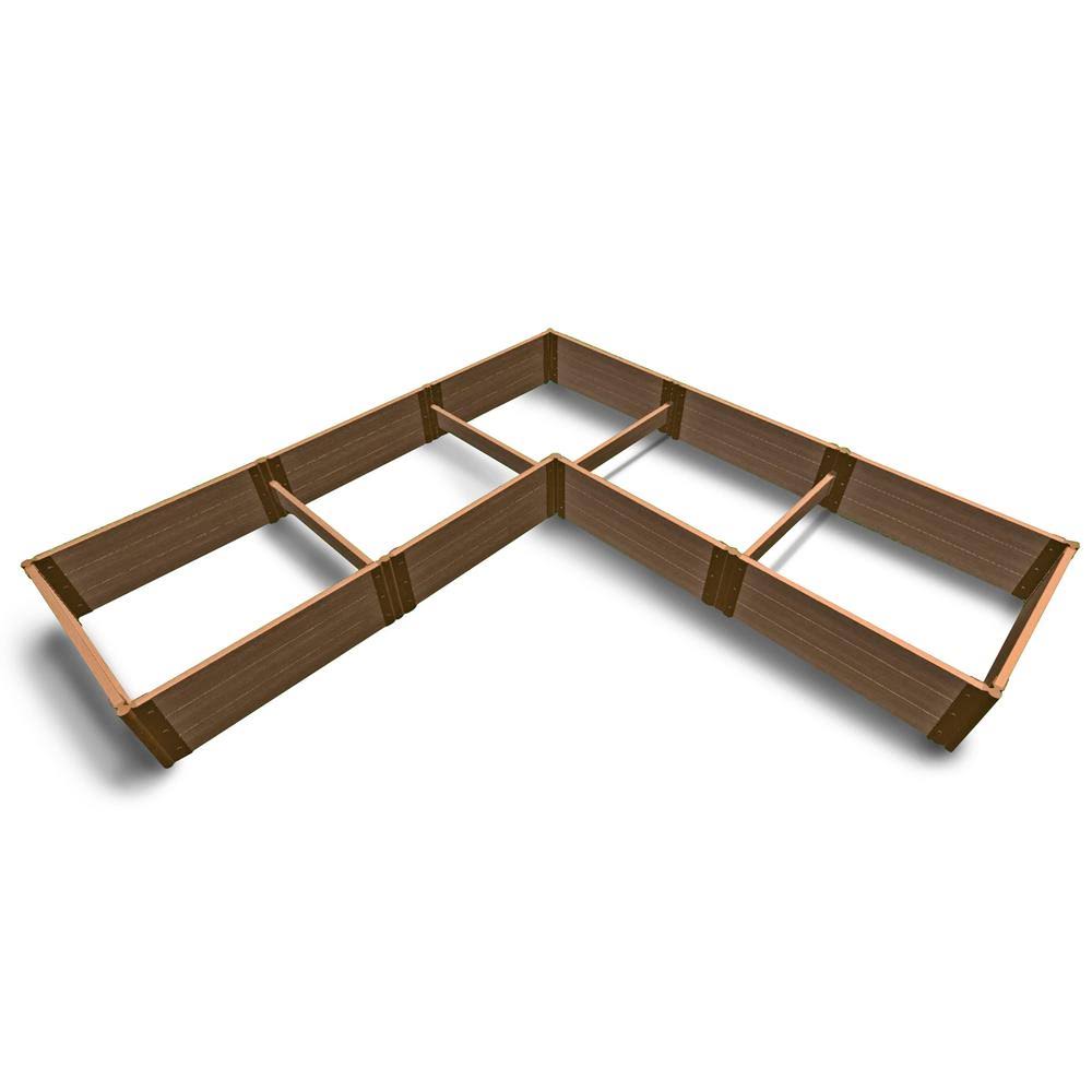 Raised Garden Bed L Shaped 12 x 12 x 16.5 L940615