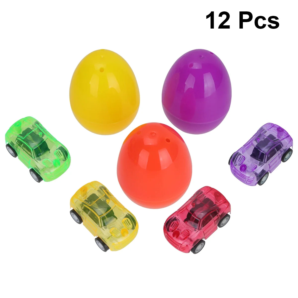 Easter Surprise Egg and Car Toy Kids Toy Educational Playthings Open Egg Toys for Children Toddlers G10290
