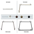 Satin N Multi Angle Ceiling Rod P129823