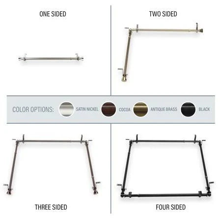 Satin N Multi Angle Ceiling Rod P129823