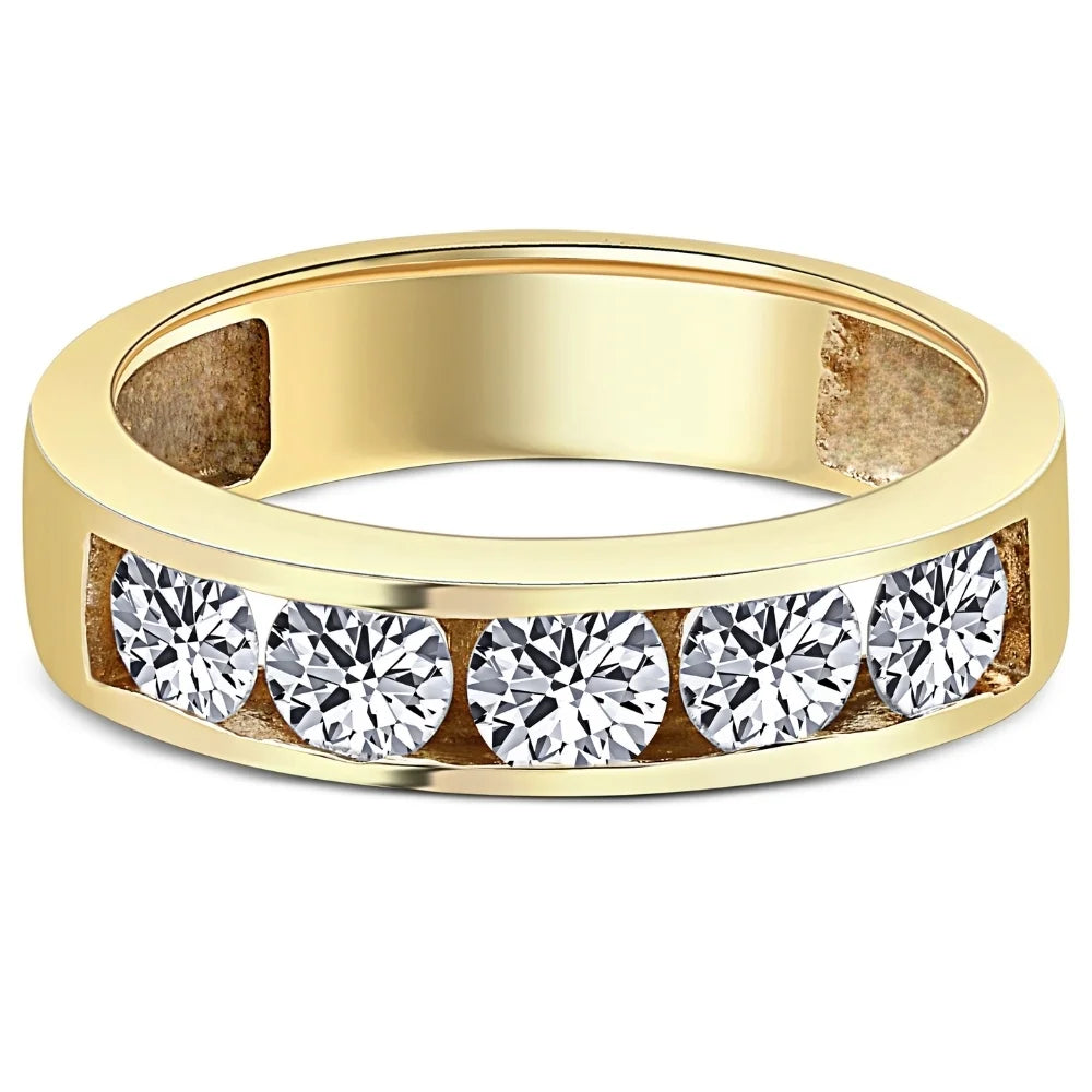 14K Gold Diamond Wedding Ring X90899