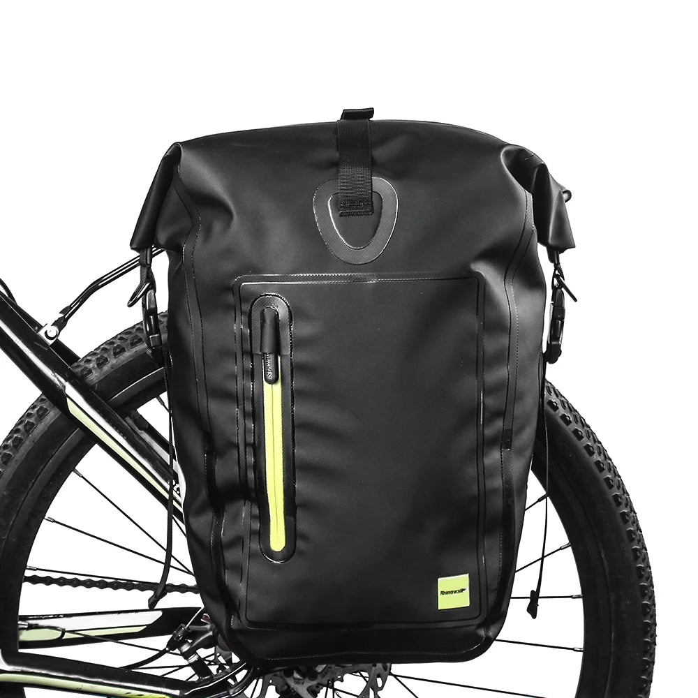 25L Waterproof Bike Rear Rack Pannier Bag C4158