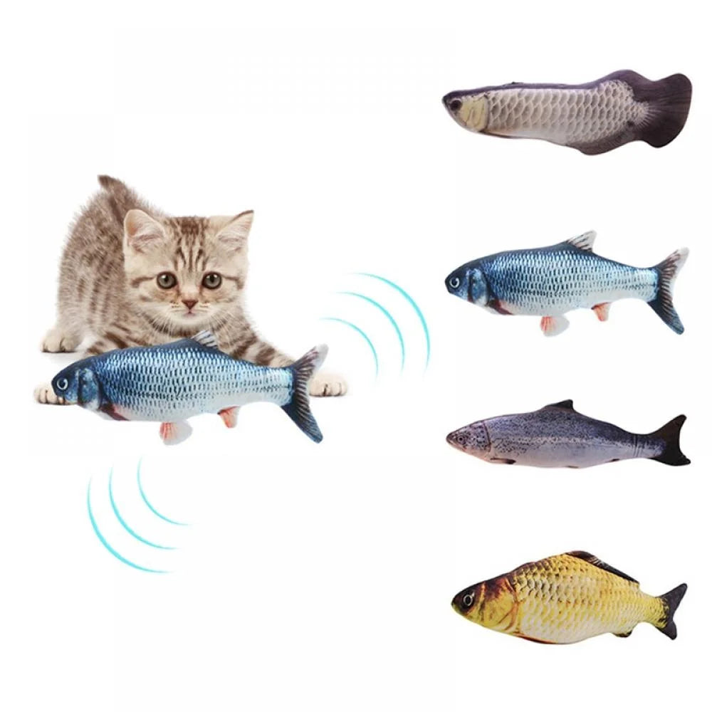 Realistic Flopping Fish Cat Toy W585