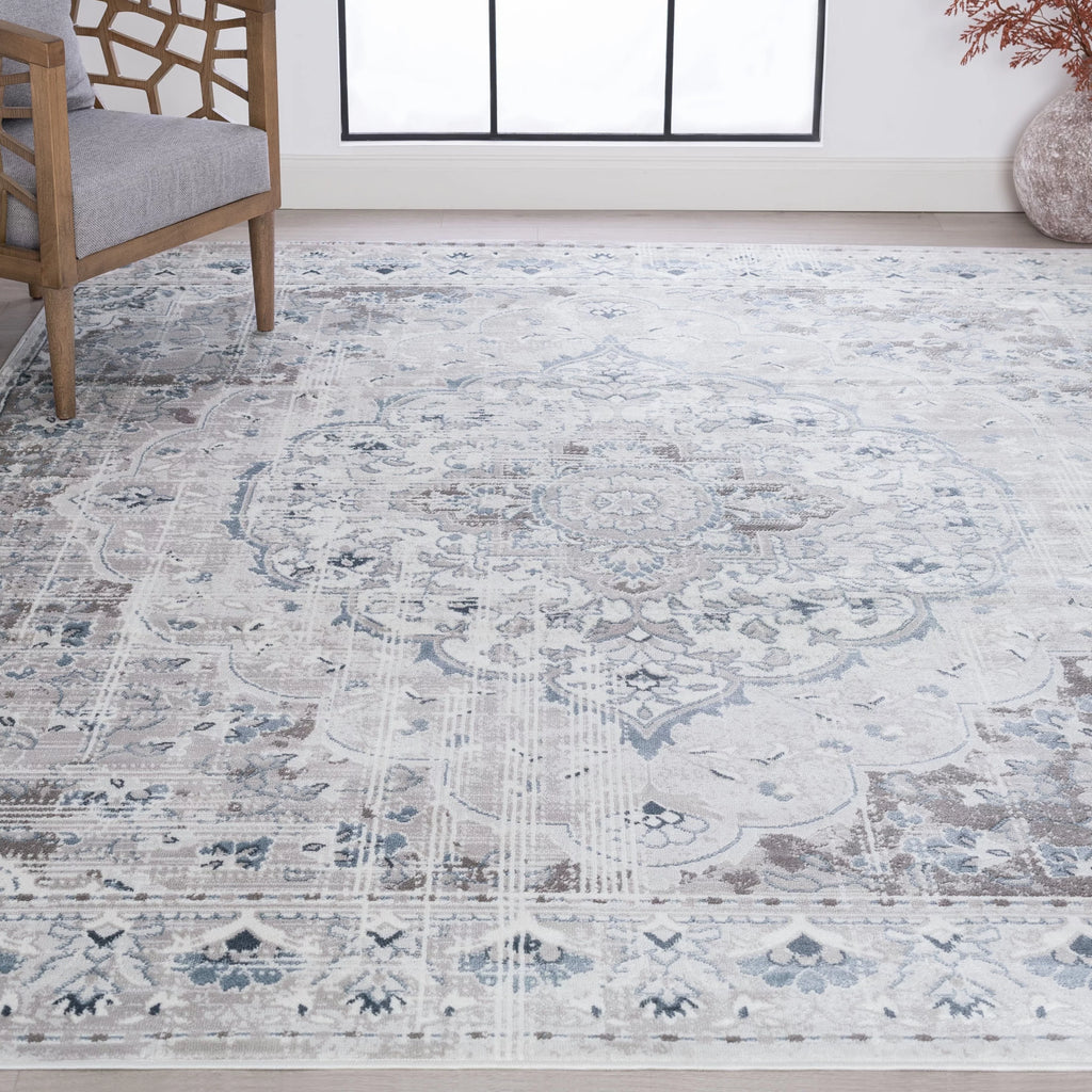 9x12 Modern Gray Large Area Rug D939151