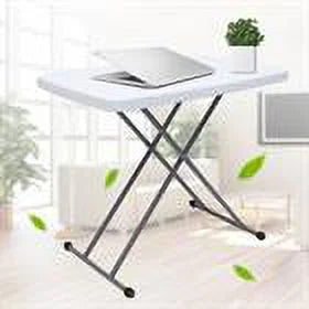 30"x 20" Portable Foldable Height Adjustable Dining Table K180