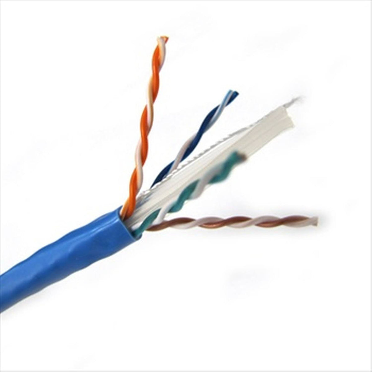 CAT 6 UTP Bulk Cable 1000 ft Blue W71057