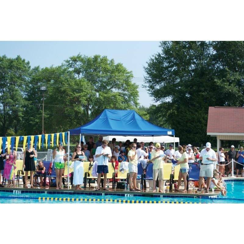 10 ft. W x 15 ft. D Straight Leg Pop-Up Canopy V395