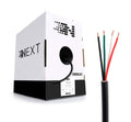 16/4 Speaker Wire CL3 OFC 500ft Black P4306