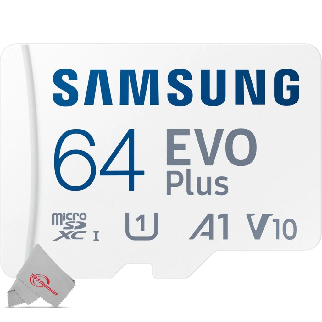 64GB microSDXC Memory Card with SD Adapter 3 Pack G423525