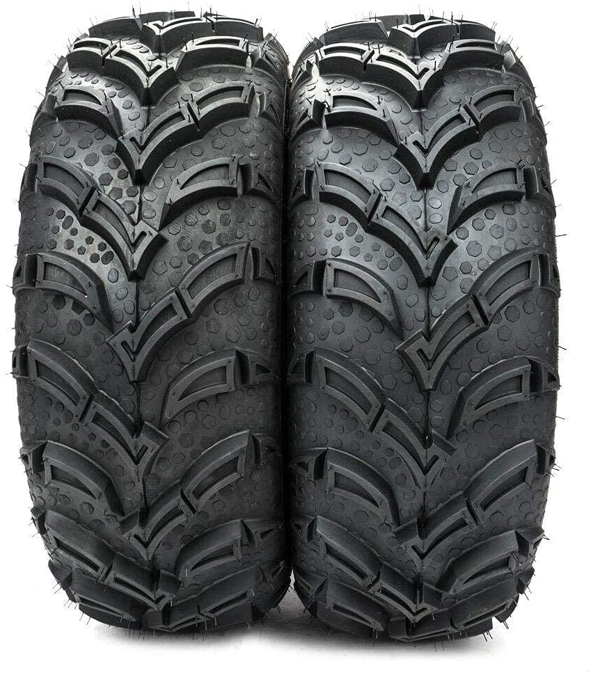 2 PCS All Terrain Tubeless ATV UTV Tires 25x10-12 Rear 6PR C635