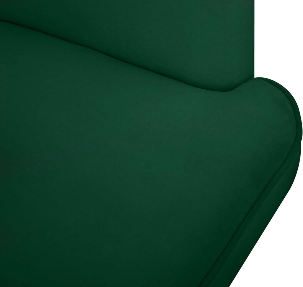 Green Velvet Accent Chair N704876