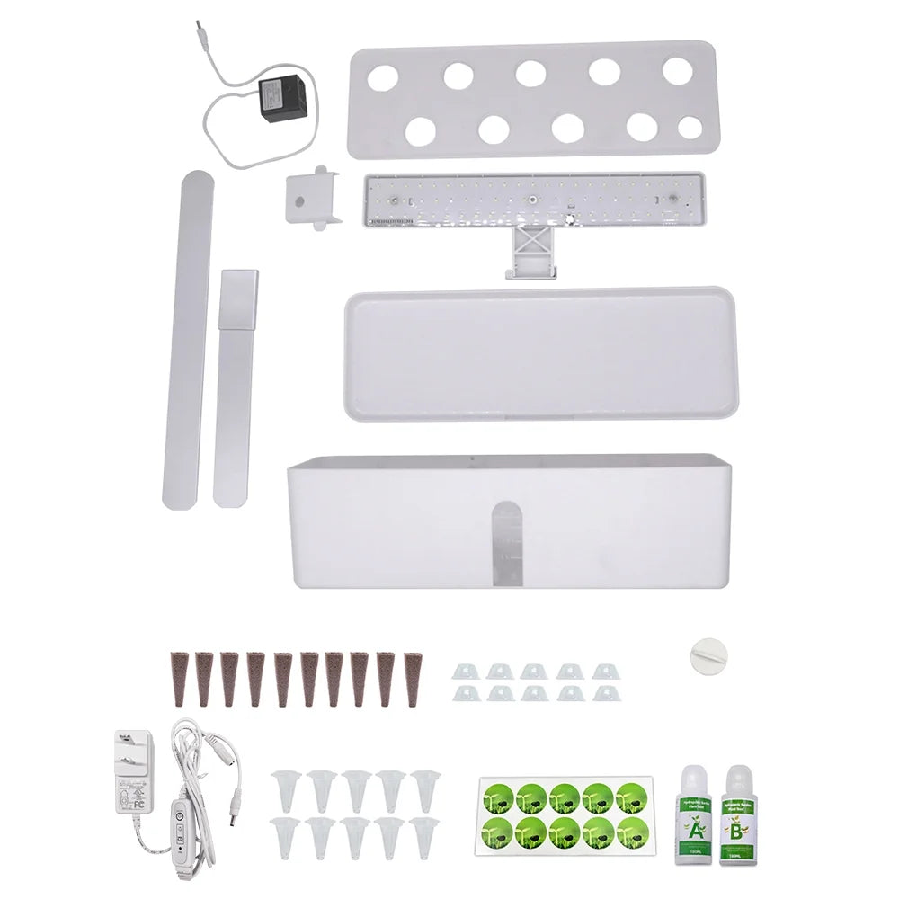 9 Pods Smart Hydroponics Growing System with LED Grow Lights T6615