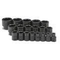 19-Piece 1/2 in. Drive 6-Point SAE Impact Socket Set U5335