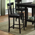 Black Bi-Cast Vinyl Counter Height Chair G364492