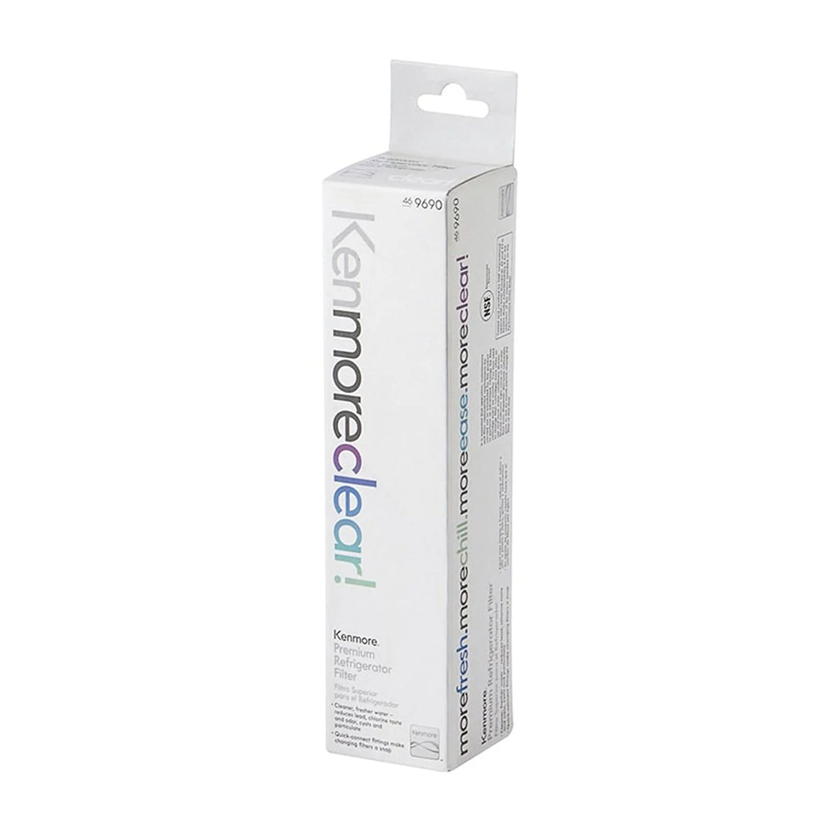 2 Pack White Refrigerator Water Ice Filter Z40417
