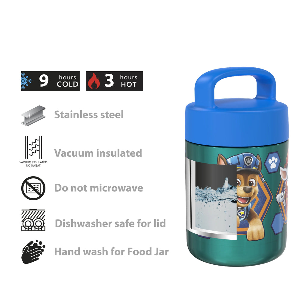 12 oz Kids Travel Food Jar Stainless Steel Vacuum Insulated C5175