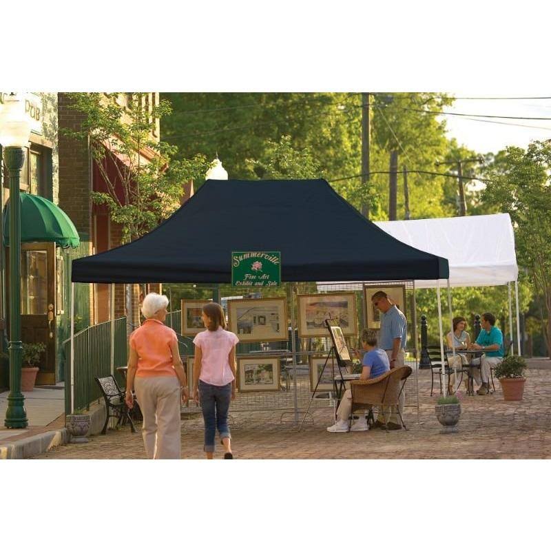 10 ft. W x 15 ft. D Straight Leg Pop-Up Canopy V395