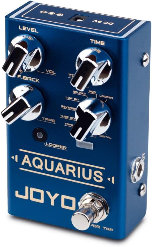 Digital Delay Effect Pedal with Looper for Electric Guitar K892172