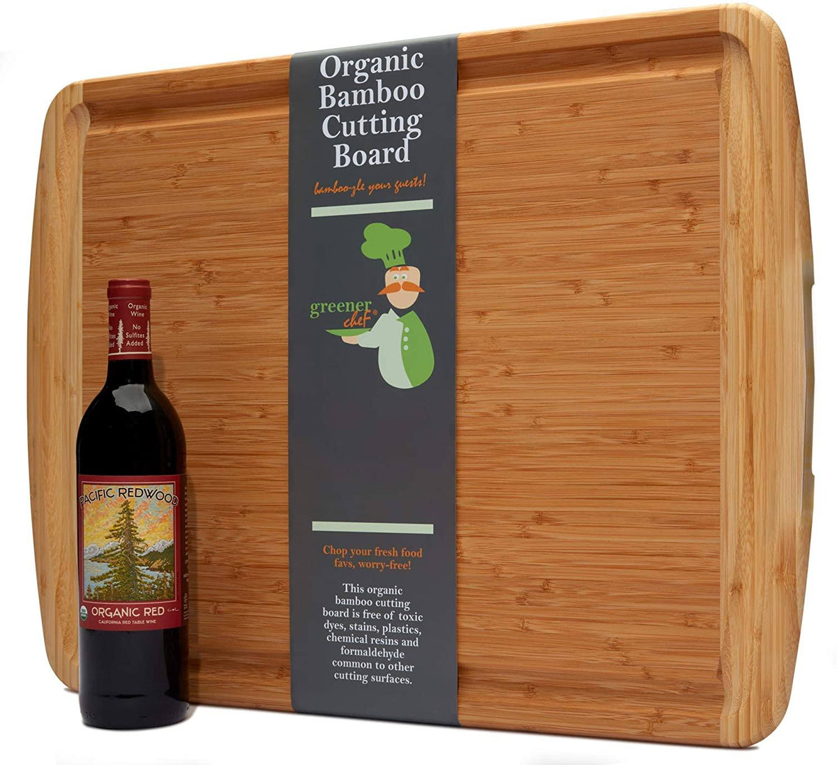 XXL Extra Large Bamboo Cutting Board K4852