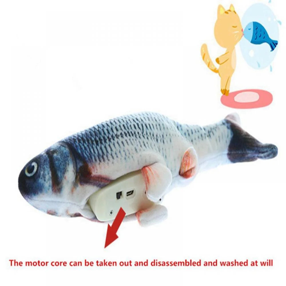Realistic Flopping Fish Cat Toy W585