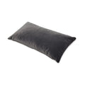 22" Feather Down Lumbar Throw Pillow Storm Gray S40736
