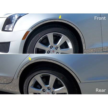 Stainless Steel Wheel Well Trim 4pc K475163