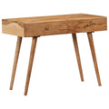 Acacia Wood Writing Desk with 2 Storage Drawers R320737
