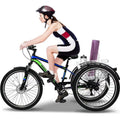 24/26/27.5 Inch 7 Speed Adult Mountain Tricycle with Large Basket X219