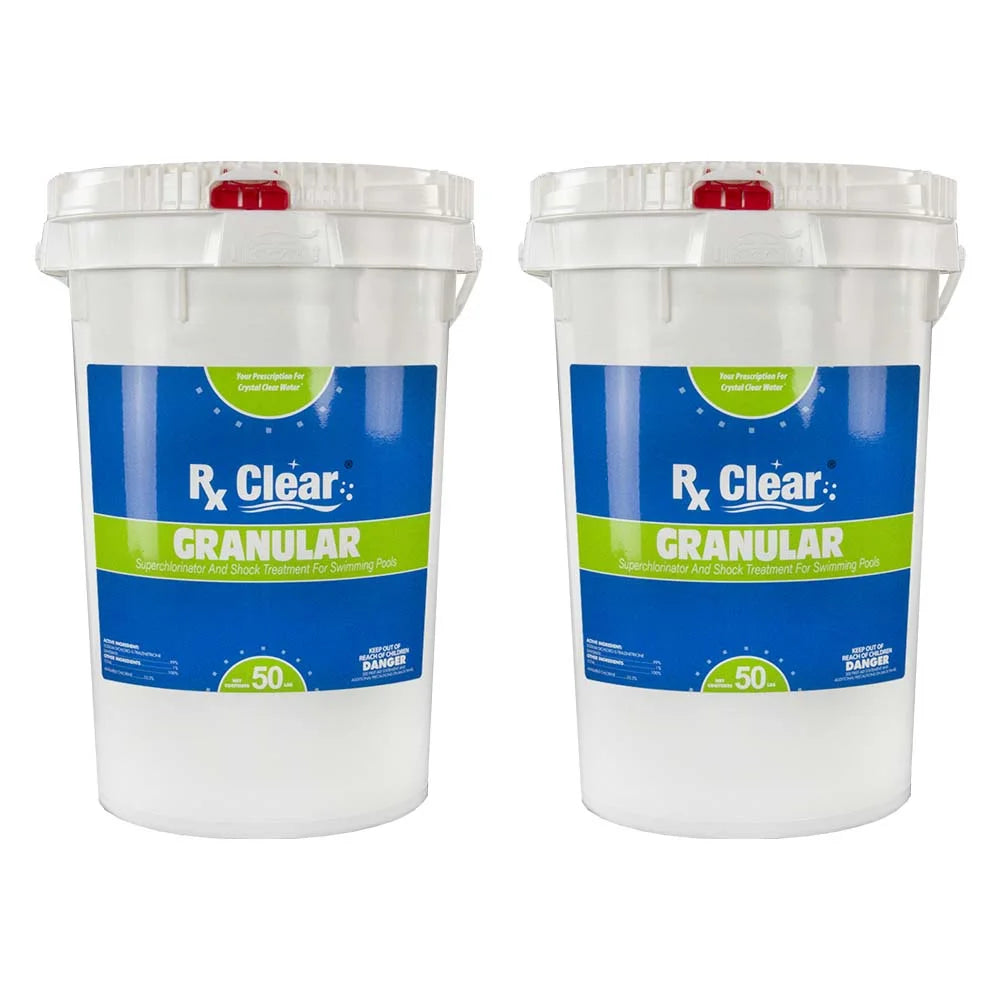 Granular Swimming Pool Chlorine 100 lbs Bucket P1842