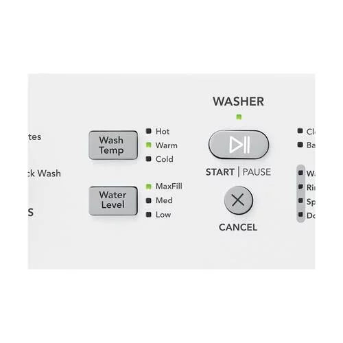 White Electric Laundry Center with 3.9 cu. ft. Washer and 5.6 cu. ft. Dry Capacity S2930