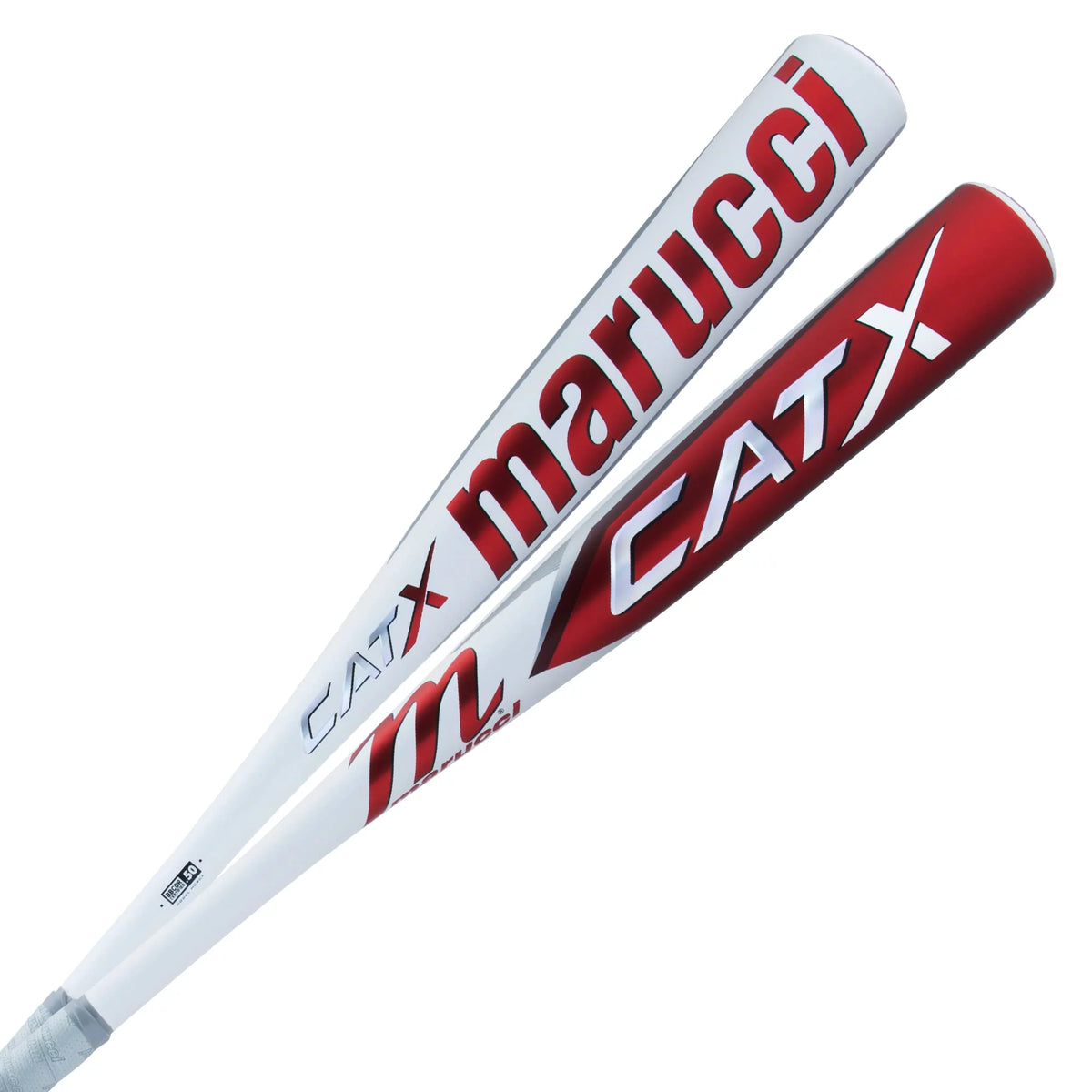 White Red Baseball Bat D3451