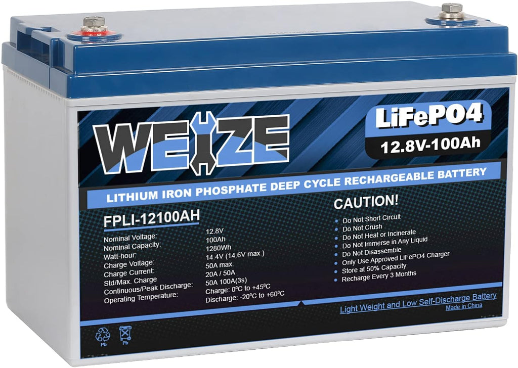 12V 50Ah LiFePO4 Lithium Battery with Smart BMS K305